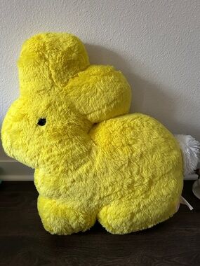 Rare Limited Edition Large 25" DanDee PEEPS Yellow Easter Bunny Rabbit Plush Toy